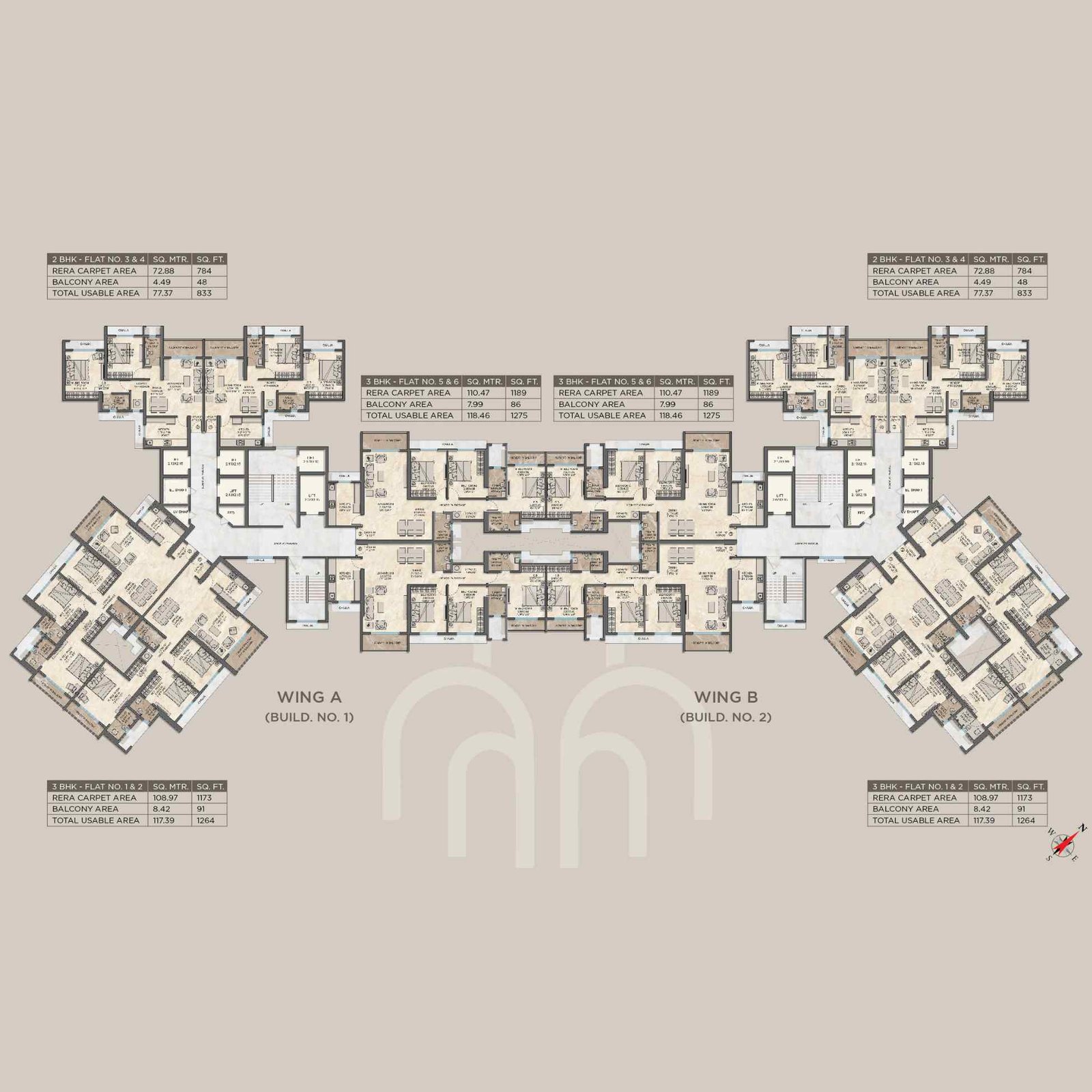 Dosti-Willow-Floor-Plan